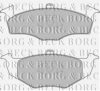 BORG & BECK BBP1691 Brake Pad Set, disc brake